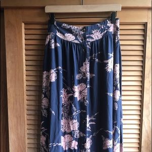 Roxy Never Been Better MIDI Skirt Sz Med